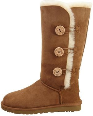 UGG Bailey Button Boots "Chestnut" 1873 Che" - Black