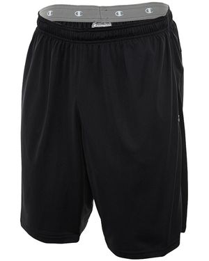 Champion Double Dry Training 10" Shorts 8508 Bk" - Black