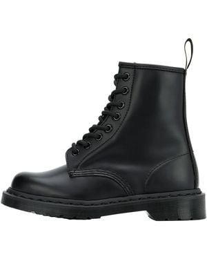 Dr. Martens 1460 Mono Lace Up Boots — Smooth Leather" 14353001" - Black