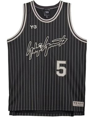 Y-3 Anthony Edwards Basketball Jersey Ks7641" - Black