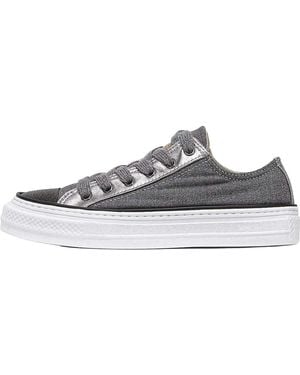 Brunello Cucinelli Monili Low-Top Trainers Brun3022" - Black