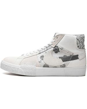 Nike Sb Zoom Blazer Mid Edge Shoes - Black