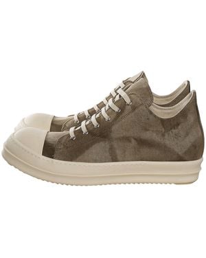 Rick Owens Scarpe Denim Low "Dust Milk Milk" Du01F4802 Dst 3411" - Black