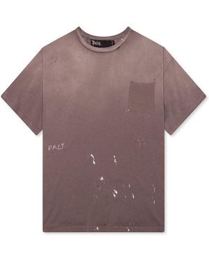 PALY Bead Ss T-Shirt 10073470" - Brown