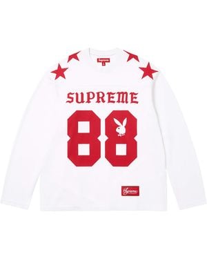 Supreme Playboy L/S Football Top "Ss26 - Black