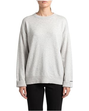Brunello Cucinelli Wool Jumper "Light" Brun2523" - Black