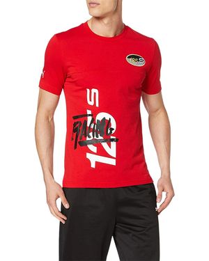 PUMA Scuderia Ferrari Street T-Shirt "Rosso Corsa" 576699 01" - Red
