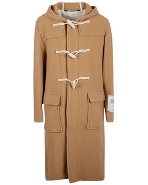 Palm Angels Pa Montgomery Overcoat Pmea178F21Fab0016010" - Black