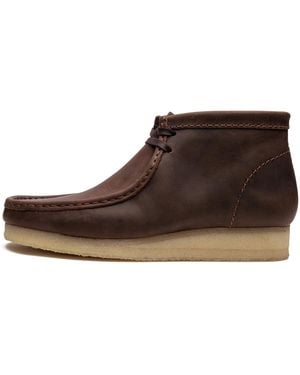 Clarks Wallabee Boot "Beeswax" 26155513" - Black
