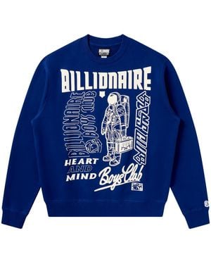 BBCICECREAM Labels Sweatshirts Depths" 861 7312" - Blue
