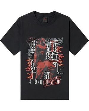 Travis Scott Cactus Jack X Air Jordan Mj 2 T-Shirt Tsuc55" - Black