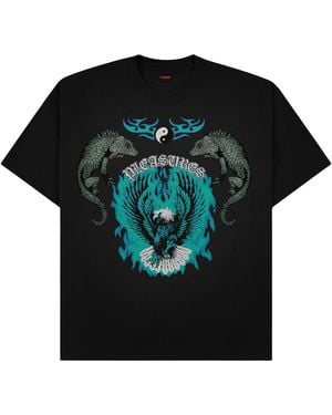 Pleasures Need T-Shirt P25W079" - Black