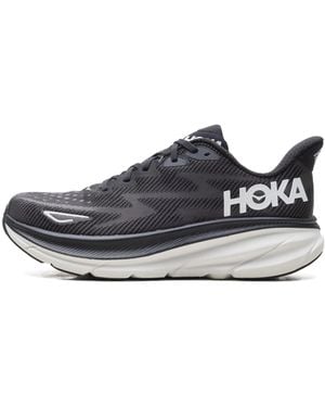 Hoka One One Clifton 9 1127895 Bwht" - Black