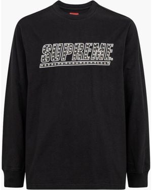 Black supreme long sleeve online