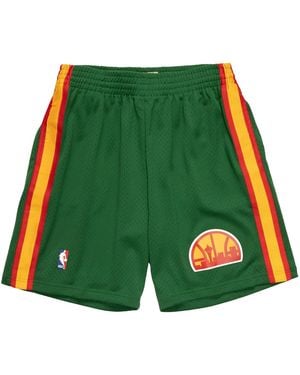 Mitchell & Ness Nba Reload 2.0 Swingman Shorts "1994 Seattle Supersonics - Green