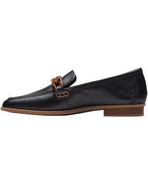 Clarks Sarafyna Iris Leather" 26171043" - Black