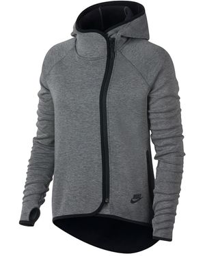 Nike Sportswear Tech Fleece Hoodie "Carbon Heather" 908822 091" - Black