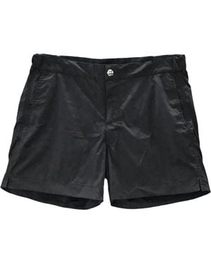 Chrome Hearts Button Bathing Shorts Chrm0364" - Black