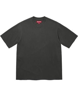 Supreme Rhinestone Script S/S Top "Ss26 - Black