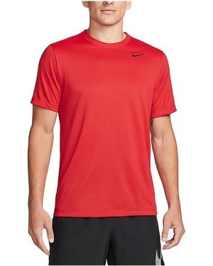 Nike Dri-Fit Legend Fitness T-Shirt Dx0989 657" - Red