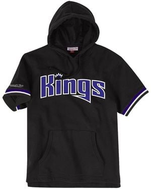 Mitchell & Ness Nba French Terry Short Sleeve "Terry" Fphdmg18037 Skiblck1" - Black