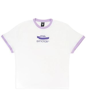 Sinclair 3D Logo Ringer Tee 3D Logo Ringer Tee" - Black