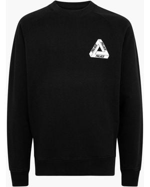 Palace Tri-Ferg Crewneck - Black