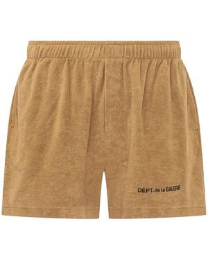 GALLERY DEPT. French Zuma Shorts "Tan" Gd164" - Black