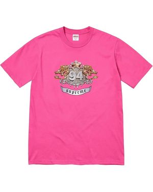 Supreme Diamonds T-Shirt "Fuchsia" Su27340" - Pink