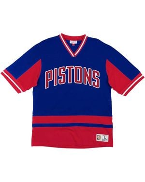 Mitchell & Ness Nba Final Seconds V-Neck "Detroit Pistons - Black
