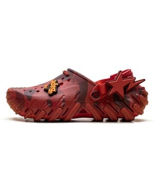Crocs™ Echo Ro Clog "Bape Flame Camo" 213140 8C1" - Red