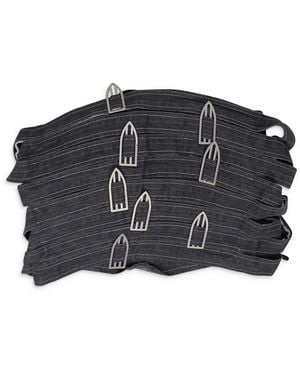 Who Decides War Bandeau Crop Top 3110040010Ss24" - Black