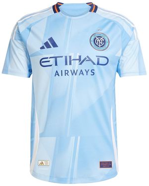 adidas New York City Fc 25/26 Home Authentic Jersey "Bahia Light" Iv9927" - Blue