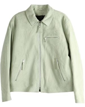 Stussy Bing Suede Jacket Tea" 115754 Grnt" - Green
