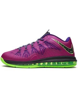 Nike Air Max Lebron 10 Low "Lebroncurial" 579765 601" - Purple