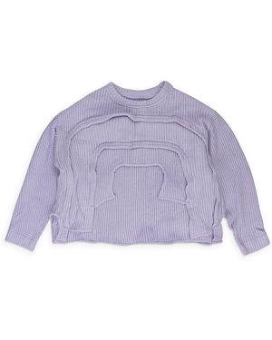 Who Decides War Arc Woven Jumper Wdwmhds 0070" - Purple