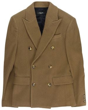 Amiri Db Blazer "Ermine" Ps22Mjf014" - Green