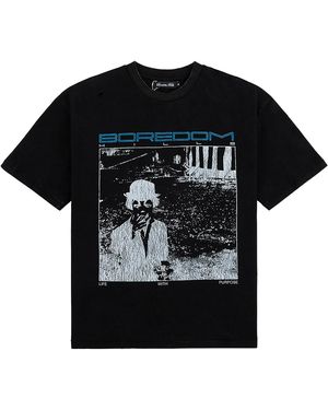 Boredom Kills Purpose T-Shirt Bk031" - Black