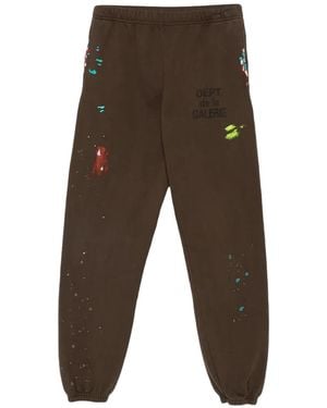 GALLERY DEPT. Gd French Logo Joggers "Sepia" Gd167" - Black