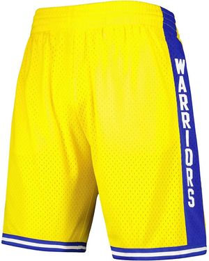Mitchell & Ness Nba Swingman Home Shorts "1974-75 Golden State Warriors - Yellow