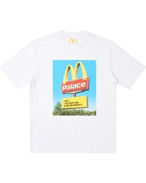 Palace Mcdonald's Sign T-Shirt P25Ts341" - Black