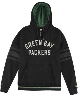 Mitchell & Ness Nfl 1St Quarter Pullover Hoody Bay Packers" 795Fa2233Agbpqh" - Black