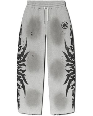 LOSTSHDWS Acid Wash Joggers "Complex Con Exclusive - Black