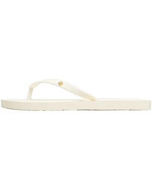 Tory Burch Kira Padded Flip Flop "Ivory" 162307 100" - Black