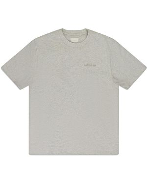 Aimé Leon Dore Tonal Logo T-Shirt "Oatmeal" Ald Mtps 0240" - Black