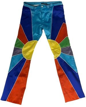 NAHMIAS Sunshine Silk Trousers Nah0001 P" - Black