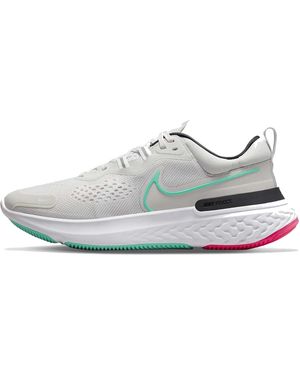 Nike React Miler 2 "Platinum Tint South Beach" Cw7121 004" - Black