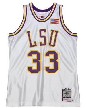 Mitchell & Ness Ncaa Jersey "Lsu Tigers 1990 Shaquille O'Neal" - Black