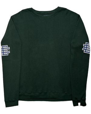 Eric Emanuel Ee Thermal Long Sleeve Shirt Ee855" - Green