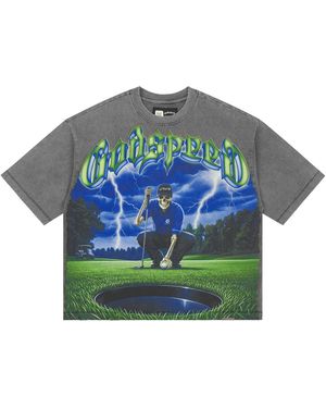 GODSPEED NEW YORK No Mulligans T-Shirt Wash" Gs648" - Green
